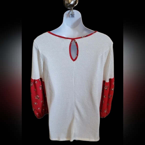 🌸White Birch Size Small Oversize Top - Picture 2 of 8